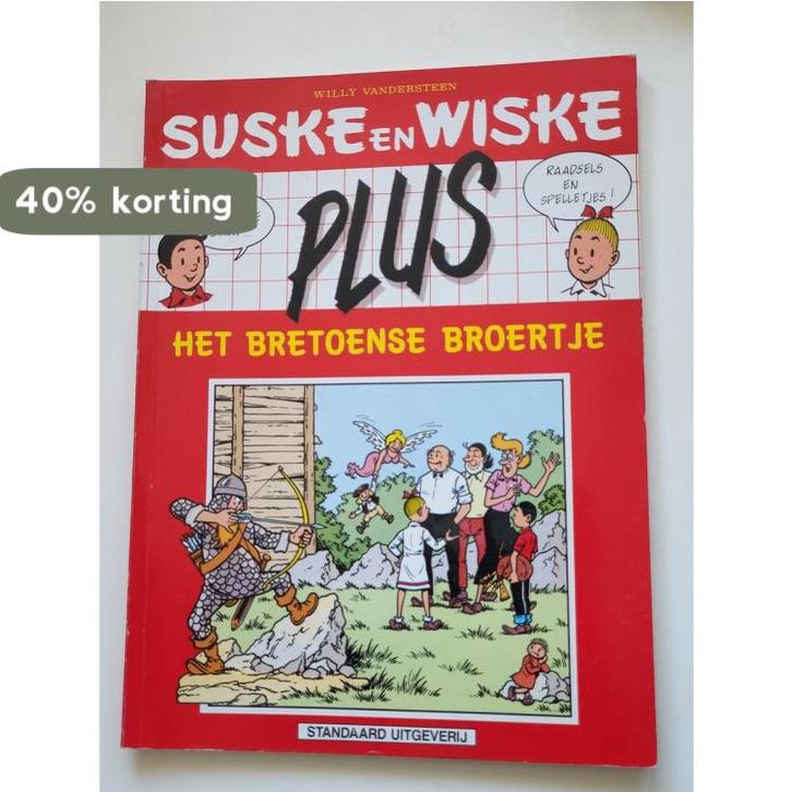 BRETOENSE BROERTJE 9789002193859 Willy Vandersteen, Boeken, Stripverhalen, Gelezen, Verzenden