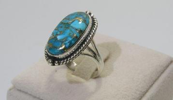 Turquoise Pendentif - Hauteur : 26 mm - Largeur : 21 mm- 6 g