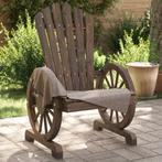 vidaXL Tuinstoelen 2 st Adirondack massief vurenhout, Tuin en Terras, Tuinsets en Loungesets, Verzenden, Nieuw