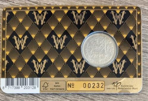 Pays-Bas. 1913 / Historische coincard zilveren ½ Gulden, Postzegels en Munten, Munten | Nederland