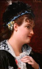 Jean Jules Antoine Lecomte Du Noüy (1842-1923) - Portrait of