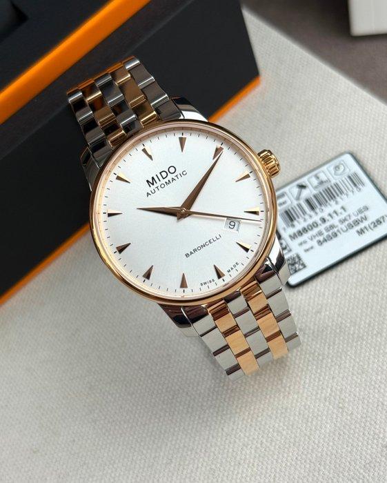 Mido - Baroncelli II Automatic Date - M86009111 - Heren -, Handtassen en Accessoires, Horloges | Heren