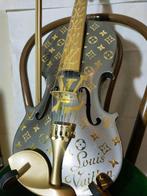 fp pop art - Louis Vuitton Violon luxury grey dark metalic, Antiek en Kunst, Kunst | Schilderijen | Modern