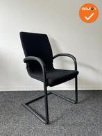 Ahrend 230 vergaderstoel - Zwart frame - Nieuwe stoffering k, Vergader- of Presentatieruimte, Ophalen of Verzenden, Gebruikt, Stoel