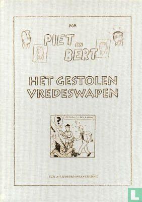 Piet Pienter en Bert Bibber - Het gestolen vredeswapen -..., Boeken, Stripverhalen, Gelezen, Eén stripboek, Verzenden