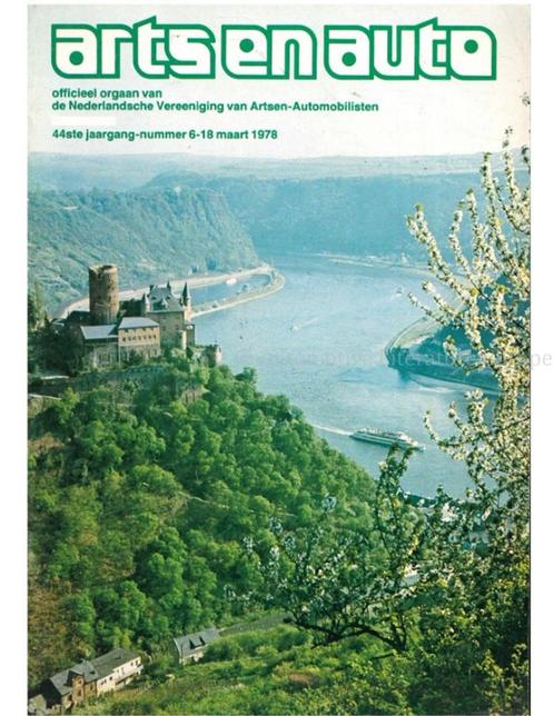 1978 ARTS EN AUTO MAGAZINE 06 NEDERLANDS, Boeken, Auto's | Folders en Tijdschriften
