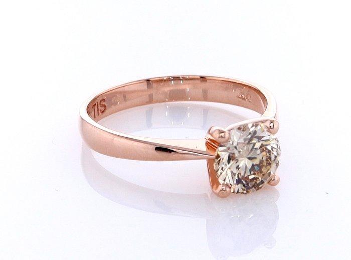 Ring - 14 karaat Roségoud - 1.05ct. tw. Diamant (Natuurlijk, Bijoux, Sacs & Beauté, Bagues