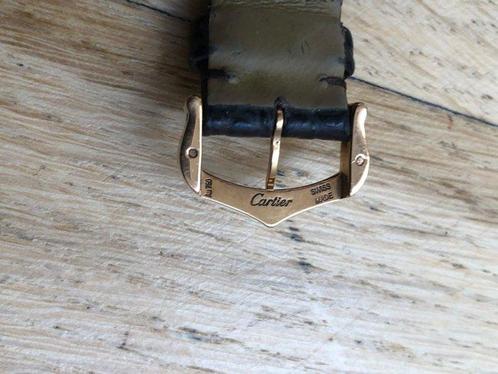 Cartier - Tank Solo rose gold 18k - 3168 - Unisex -, Handtassen en Accessoires, Horloges | Heren