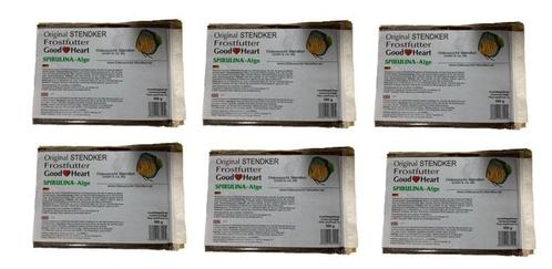 Stendker GoodHeart Spirulina 6x 500gr plaat (Diepvriesvoer), Dieren en Toebehoren, Vissen | Aquaria en Toebehoren, Overige typen