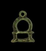 Keltisch bronzen amulet. Uitstekende staat (Zonder