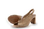 Laurent David slingbacks in maat 38 Beige | 25% korting, Verzenden, Beige, Zo goed als nieuw, Laurent David