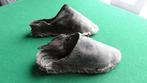 Middeleeuws Leder Pair of shoes - 6 cm, Antiek en Kunst
