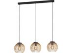 EGLO Venezuela - Hanglamp - E27 - 93,5 cm - Goud/Zwart, Verzenden