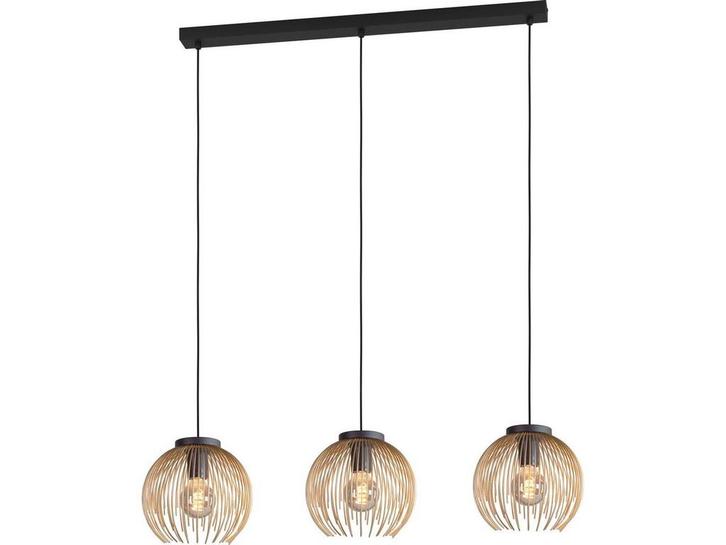 EGLO Venezuela - Hanglamp - E27 - 93,5 cm - Goud/Zwart, Maison & Meubles, Lampes | Suspensions, Envoi