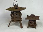 Lantaarn (3) - Gietijzer - japanse lantaarns