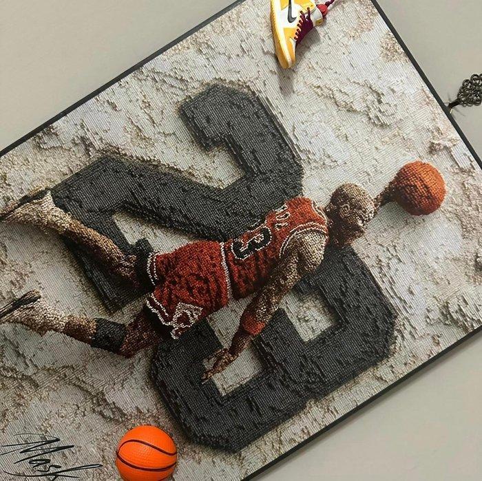 Lego Produits dérivés - Art - Lego - 23 Jordan - by Maskart, Kinderen en Baby's, Speelgoed | Duplo en Lego