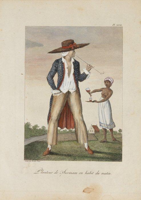 Stedman/Tardieu - Voyage a Surinam - 1799, Antiek en Kunst, Antiek | Boeken en Manuscripten