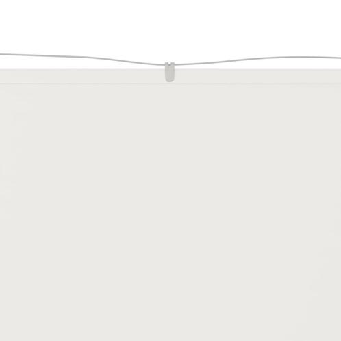 vidaXL Auvent vertical Blanc 60x600 cm Tissu oxford, Jardin & Terrasse, Parasols, Neuf, Envoi