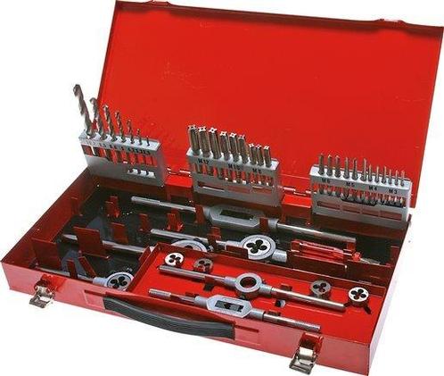 Jeu de tarauds et de matrices 44 pièces, Doe-het-zelf en Bouw, Gereedschap | Handgereedschap, Verzenden