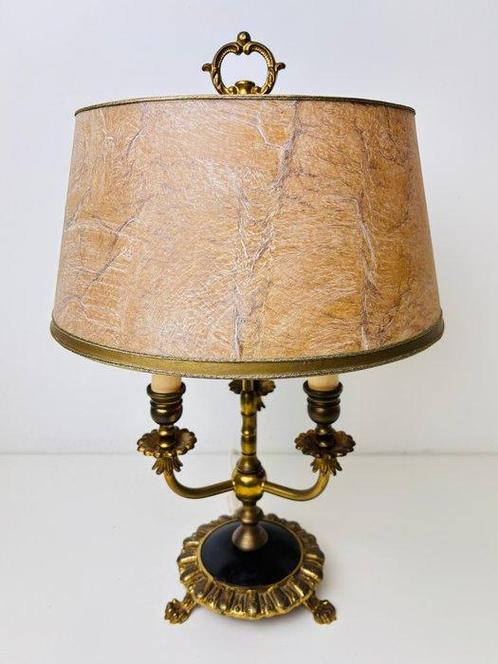 Bouilotte lamp - Exclusieve Franse Bouillotte tafellamp -, Antiek en Kunst, Curiosa en Brocante