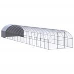 vidaXL Kippenren 3x16x2 m gegalvaniseerd staal, Verzenden, Nieuw