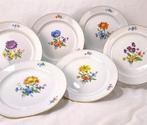 Meissen - Ensemble de 6 assiettes à dessert anciennes ø cm.