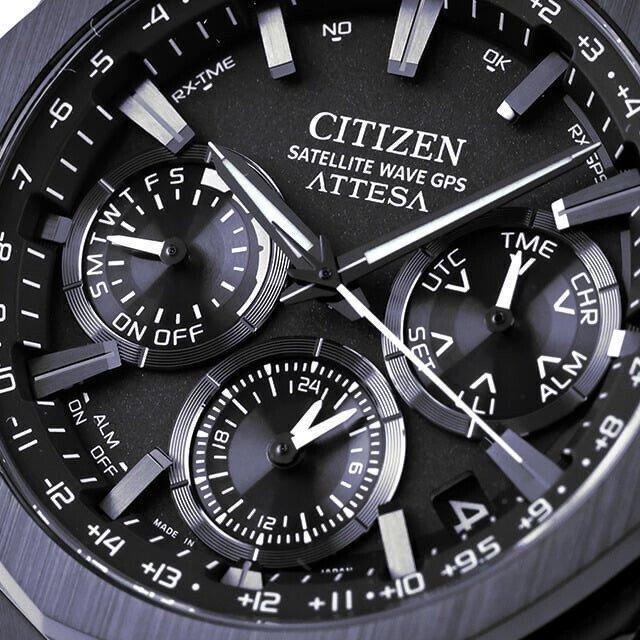 Citizen - Collezione Attesa Spaceship F950 Satellite Wave, Handtassen en Accessoires, Horloges | Heren
