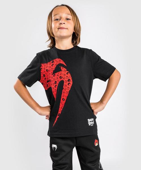 Venum x Angry Birds Giant katoenen T-shirt kinderen zwart, Kleding | Heren, Sportkleding, Grijs, Maat 46 (S) of kleiner, Nieuw