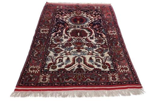 Semi-Antique Afghan Silk Carpet with ~500,000 Knots/m² -, Huis en Inrichting, Stoffering | Tapijten en Vloerkleden