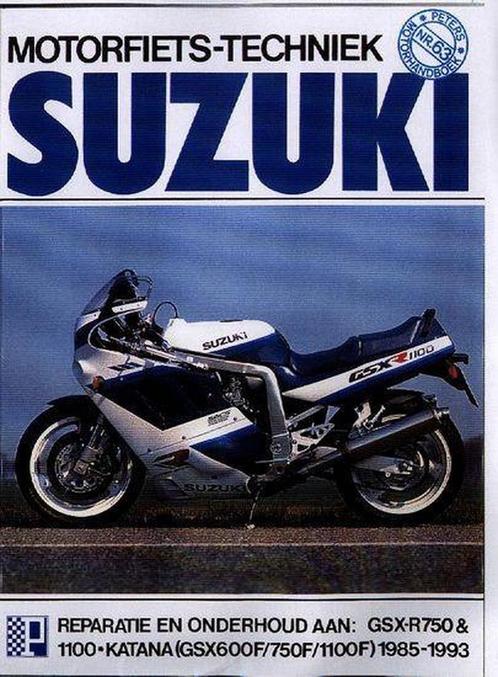Suzuki gsx 600/750/1100 9789061272052, Boeken, Hobby en Vrije tijd, Gelezen, Verzenden