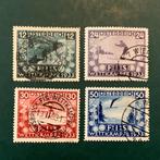 Oostenrijk 1933 - FIS - Michel 551/554, Gestempeld