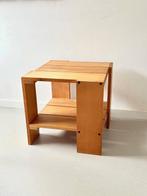 Cassina - Gerrit Rietveld - Bijzettafel - Beuken - Krat