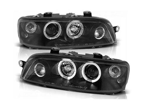 Angel Eyes koplamp units Black geschikt voor Fiat Punto 2, Autos : Pièces & Accessoires, Éclairage, Envoi