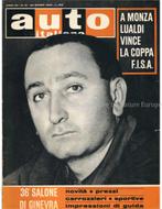 1966 AUTO ITALIANA MAGAZINE 12 ITALIAANS, Nieuw, Ophalen of Verzenden