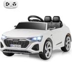 Elektrische kinderauto - Audi - Buitenspeelgoed - Wit - COST, Verzenden, Nieuw