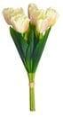 Tulpen Creme Pink Zijden Bundel 7 bloemen, Huis en Inrichting, Woonaccessoires | Kunstplanten en Kunstbloemen, Nieuw