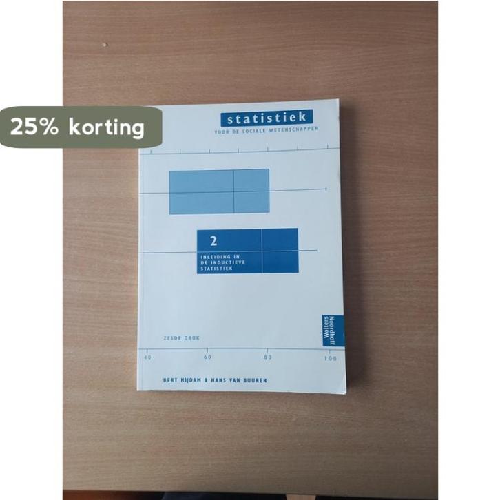 Statistiek voor de sociale wetenschappen 9789001635022, Boeken, Schoolboeken, Gelezen, Verzenden