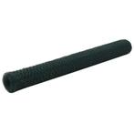 vidaXL Kippengaas 25x1,2 m staal met PVC coating groen, Tuin en Terras, Verzenden, Nieuw