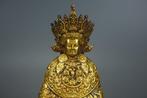 This is a gilt bronze Jowo Rinpoche. - Brons - China (Zonder