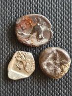 Griekenland (oud) Lot of 3 AR coins 5th-4th century BC.