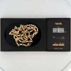 Halsketting - 18 karaat Geel goud - Solid Chain - “Fulkro”, Handtassen en Accessoires, Kettingen, Nieuw