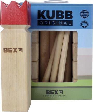 Bex Sport Original Kubb Rode Koning - Rubberhout beschikbaar voor biedingen