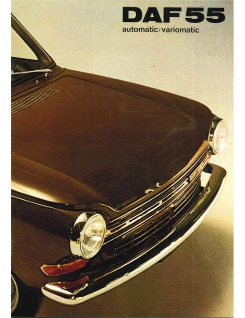 1969 DAF 55 AUTOMATIC VARIOMATIC BROCHURE NEDERLANDS, Livres, Autos | Brochures & Magazines