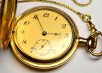 Plaque Or Garanti 10 Ans - pocket watch with chain -, Bijoux, Sacs & Beauté