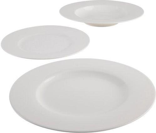 Tweedekans | Starter Set Basic White Set van 18, Huis en Inrichting, Keuken | Servies, Ophalen of Verzenden
