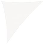 Schaduwdoek Driehoekig Wit | Retour Deal | 46% Korting, Tuin en Terras, Schaduwdoeken, Verzenden, Nieuw