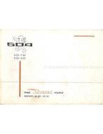 1973 PEUGEOT 504 INSTRUCTIEBOEKJE NEDERLANDS, Auto diversen, Handleidingen en Instructieboekjes