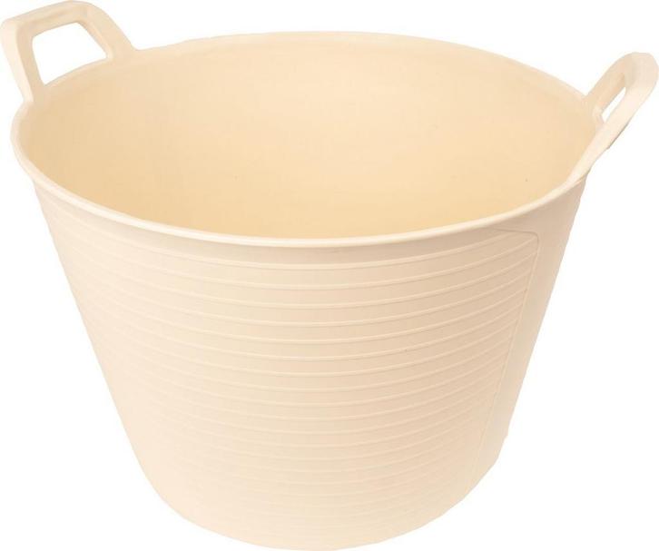 Rubi Flexibele Kuip Crème 40 Liter, Doe-het-zelf en Bouw, Gereedschap | Handgereedschap, Verzenden