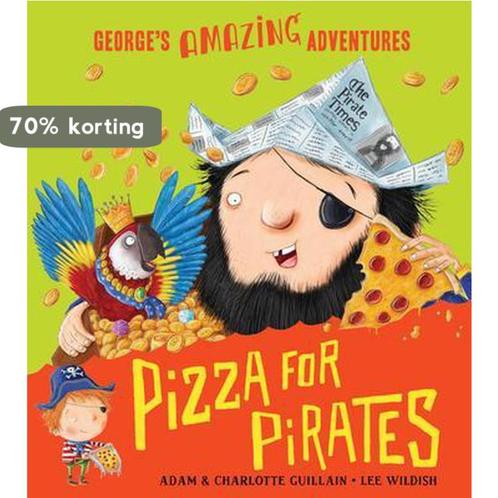 Pizza For Pirates 9781405273619 Adam Guillain, Boeken, Overige Boeken, Gelezen, Verzenden