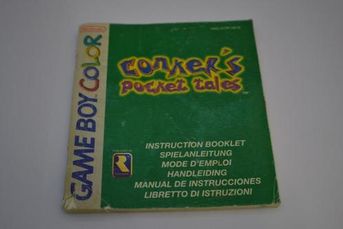 Conkers Pocket Tales (GBC NEU6 MANUAL), Games en Spelcomputers, Spelcomputers | Nintendo Portables | Accessoires